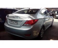 Hyundai accent 2013, Aire, impecable. credito