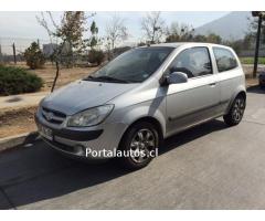 Hyundai getz año 2008 plata full s a/c