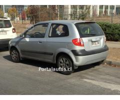Hyundai getz año 2008 plata full s a/c
