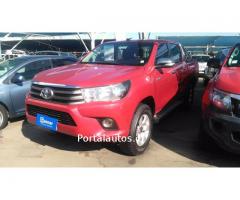 Credito sin pie Toyota Hilux 2016 Diesel