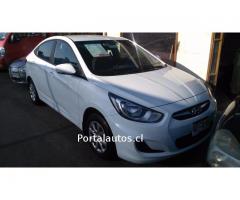 Credito con o sin pie, Hyundai Accent 2014